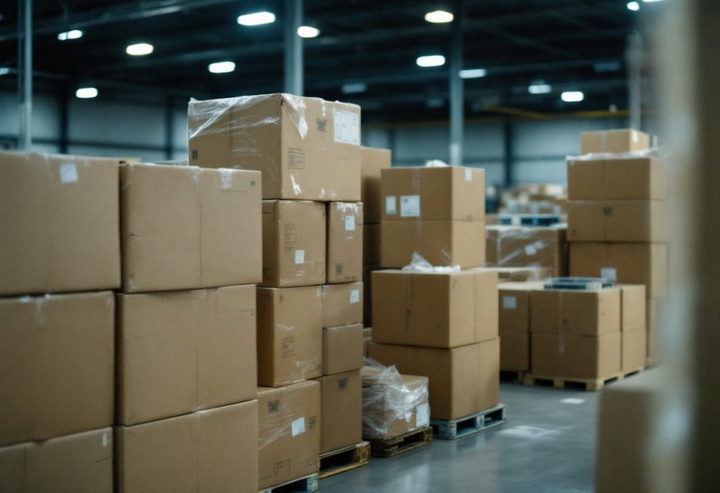New equipment stocked at a distributor.