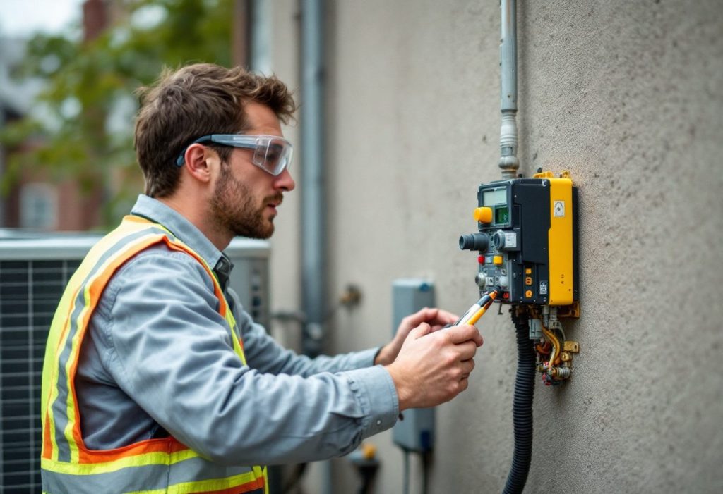 Test before touch: the line side of a disconnect stays energized.