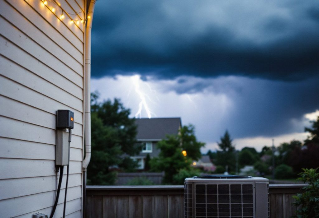 Lightning is only one surge source; most are smaller and come from the grid and the house.