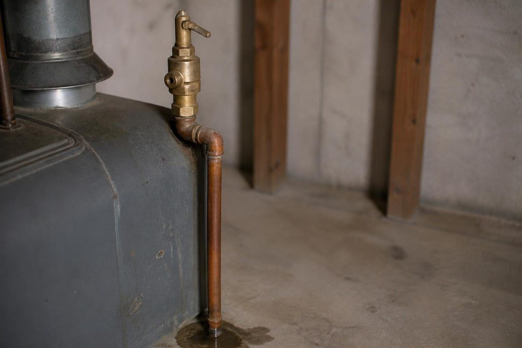 A relief valve that drips is a symptom; the cause is usually upstream.