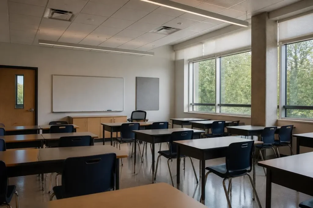 Some state codes now require a DOAS in schools, offices and retail spaces.