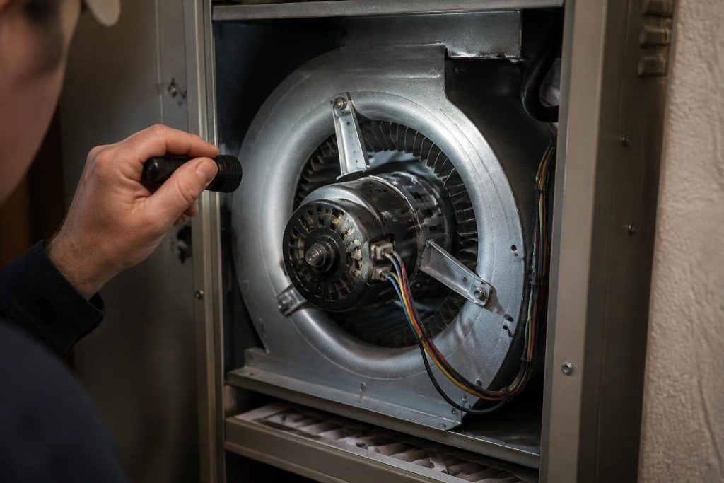 The blower motor is what runs nonstop on ON; its type sets the cost.