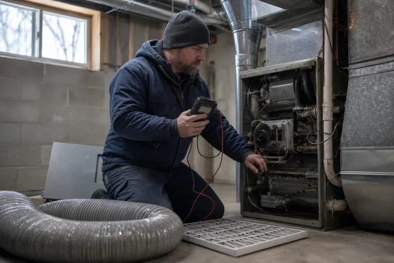 Furnace Blowing Cold Air: The Sequence That Narrows It Fast