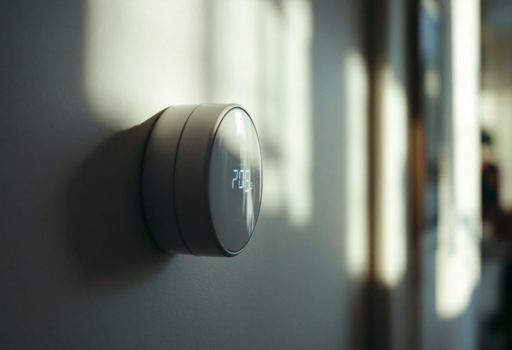 A thermostat in direct sun can end heating cycles early.