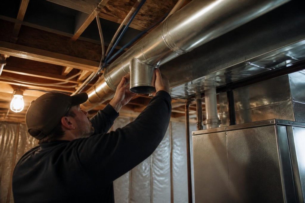 Extending ductwork works only if the furnace and return side have capacity to spare.