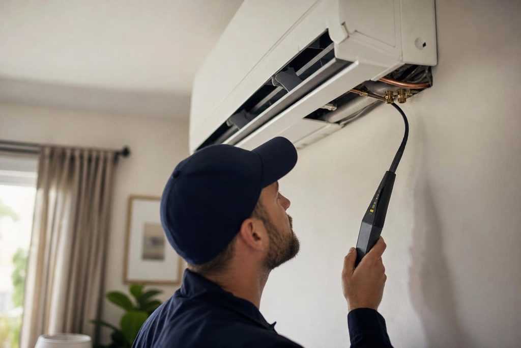 A2L refrigerants like R-32 call for rated leak detectors and tools.