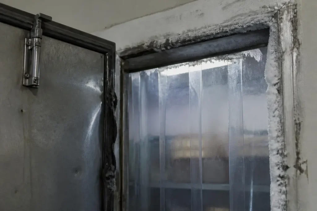 Worn gaskets and missing strip curtains are the cheapest energy leaks to fix.