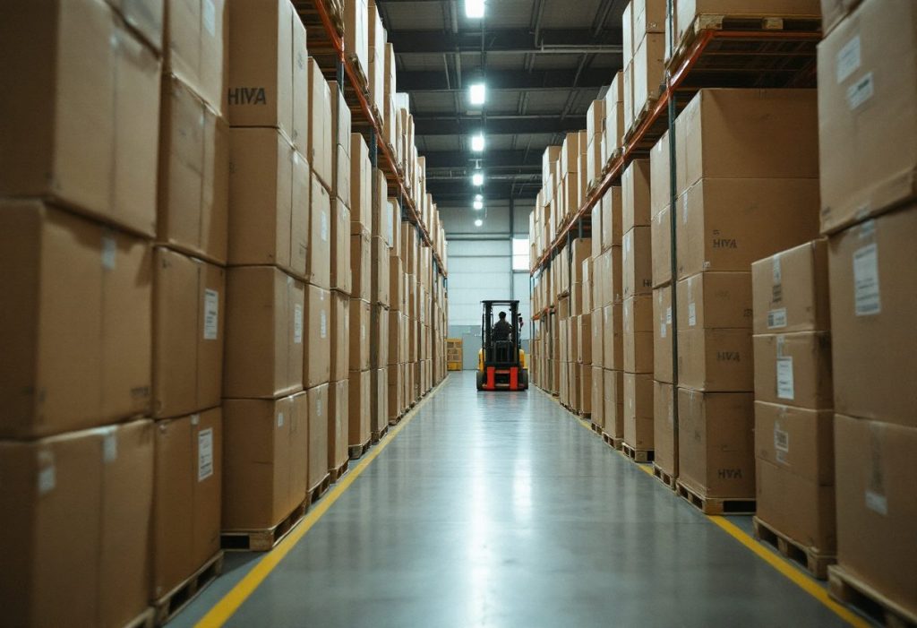 A distributor warehouse, where brand names meet contractors.